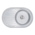 Кухонна мийка Lidz 7750 0,6 мм Decor (LIDZ775006DEC)