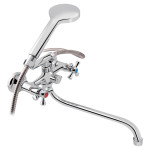 Змішувач для ванни Lidz (CRM) 75 21 140S New