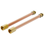 Удлинитель для подвода воды к смесителю Lidz (CRM) 46 00 001 15 150 мм