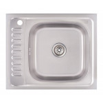 Кухонна мийка Lidz 6050-R 0,6 мм Decor (LIDZ6050R06DEC)