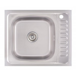 Кухонна мийка Lidz 6050-L 0,6 мм Decor (LIDZ6050L06DEC)