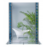 Зеркало Lidz 140.07.06 500х700х105 с полкой