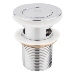 Донный клапан для раковины Lidz (CRM) 47 00 004 00 с переливом