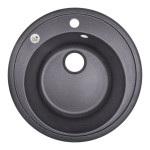 Кухонная мойка Lidz D510/200 BLA-03 (LIDZBLA03D510200)