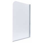 Штора на ванну Lidz Brama SS80x140R.CRM.FR стекло Frost 6 мм, правая