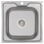 Кухонна мийка Lidz 5050 0,6 мм Decor (LIDZ5050DEC06)