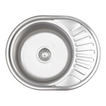 Кухонна мийка Lidz 5745 0,6 мм Micro Decor (LIDZ5745MDEC06)