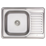 Кухонна мийка Lidz 6950 0,8 мм Micro Decor (LIDZ6950MDEC)