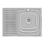 Кухонна мийка Lidz 6080-R 0,6 мм Decor (LIDZ6080RDEC06)