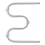 Полотенцесушитель водяной Lidz Snake (CRM) D25х1/2" 500x400