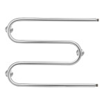 Полотенцесушитель водяной Lidz Snake (CRM) D25х1/2" 500x700