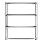 Полотенцесушитель водяной Lidz Standard (CRM) D32/20х1/2" 400x500 P4