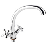 Змішувач для кухні Lidz (CRM) Dominox 15 272F-3