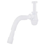 Сифон для раковини Lidz (WHI) 60 08 E003 00 (вихід 50 мм) без випуска