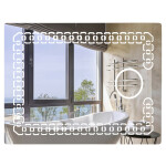 Зеркало Lidz 140.08.02 700х500 с LED-подсветкой