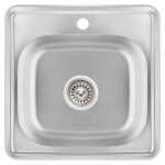 Кухонна мийка Lidz 4848 0,6 мм Micro Decor (LIDZ4848MDDEC06)