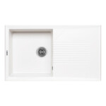 Кухонная мойка Lidz 860х500/240 WHI-01 (LIDZWHI01860500240)