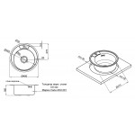 Кухонна мийка Lidz 490-A 0,6 мм Satin (LIDZ490A06SAT160)