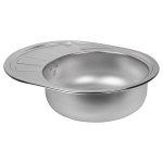 Кухонна мийка Lidz 5745 0,6 мм Satin (LIDZ574506SAT)