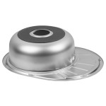 Кухонна мийка Lidz 5745 0,6 мм Satin (LIDZ574506SAT)