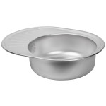 Кухонна мийка Lidz 5745 0,6 мм Decor (LIDZ574506DEC)