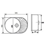 Кухонна мийка Lidz 6044 0,8 мм Polish (LIDZ6044POL)
