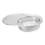 Кухонна мийка Lidz 7750 0,6 мм Satin (LIDZ775006SAT)