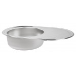 Кухонна мийка Lidz 7750 0,8 мм Satin (LIDZ7750SAT)