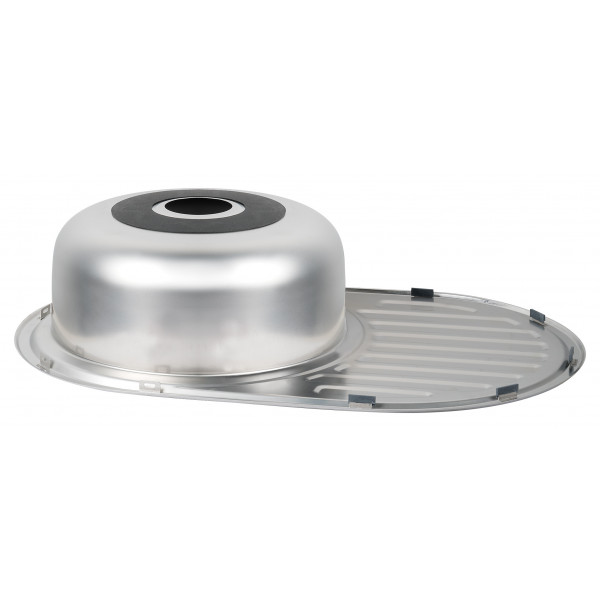 Кухонна мийка Lidz 7750 0,8 мм Satin (LIDZ7750SAT)