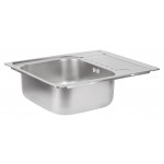 Кухонна мийка Lidz 5848 0,8 мм Satin (LIDZ5848SAT)