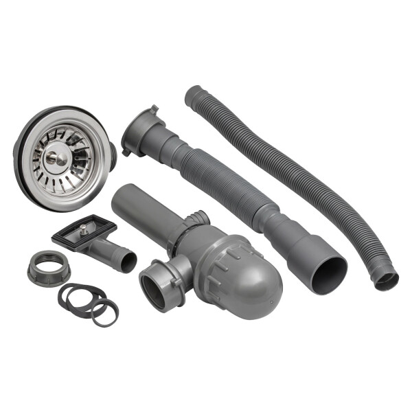 Кухонна мийка Lidz 6080-L 0,6 мм Satin (LIDZ6080L06SAT)