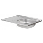 Кухонна мийка Lidz 6080-R 0,6 мм Satin (LIDZ6080R06SAT)