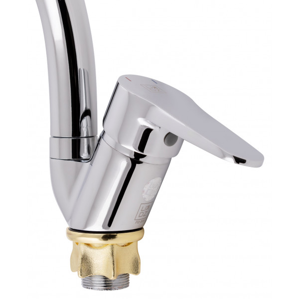 Смеситель для кухни Lidz (CRM) 14 34 008F-3