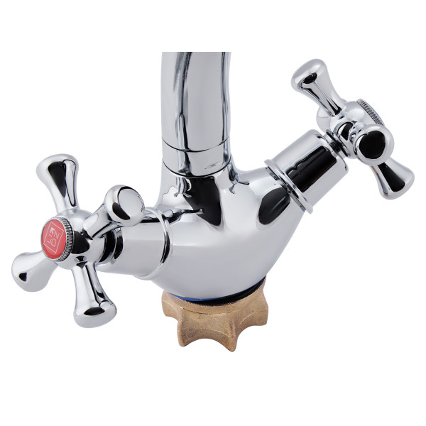 Змішувач для кухні Lidz (CRM) 75 21 271F-3