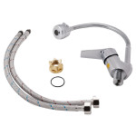 Змішувач для кухні Lidz (CRM) 40 87 008F 4 з рефлекторним виливом