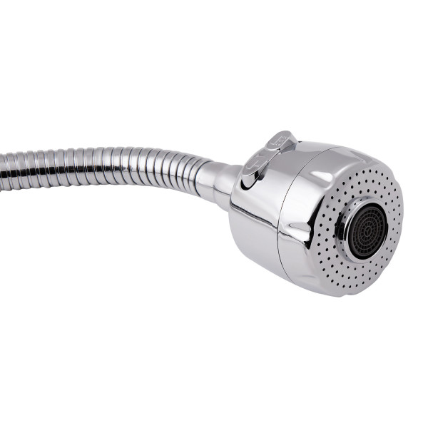 Змішувач для кухні Lidz (CRM) 40 87 008F 4 з рефлекторним виливом