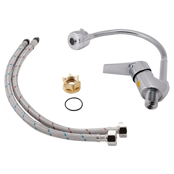 Змішувач для кухні Lidz (CRM) 40 87 008F 4 з рефлекторним виливом