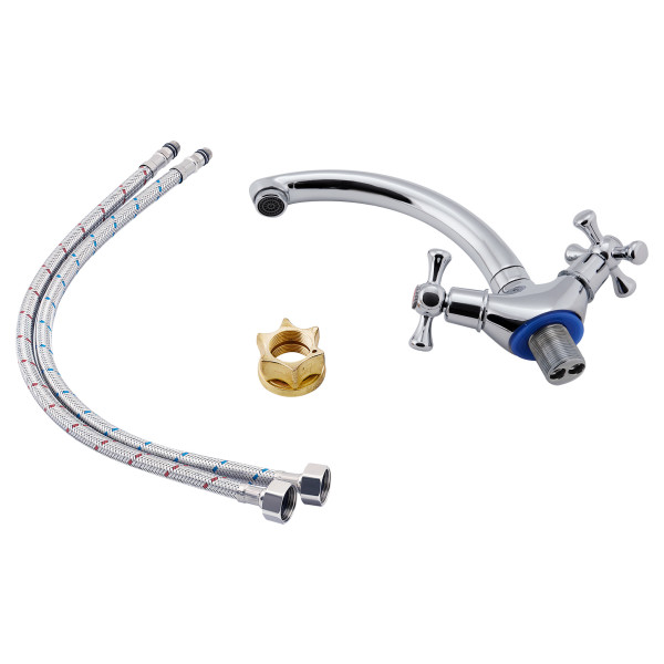 Змішувач для кухні Lidz (CRM) 75 21 271F-2