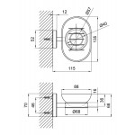 Мыльница Lidz (CRG) 114.02.01