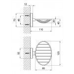 Мыльница Lidz (CRM) 114.02.03