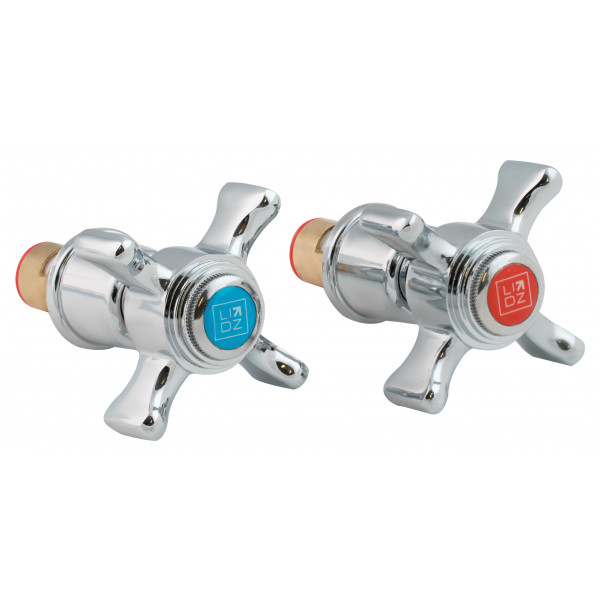 Кран-букса Lidz (CRM) 53-22 000 00 1/2" с ручкой (пара)