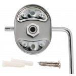 Тримач для туалетного паперу Lidz (CRM) 114.03.04