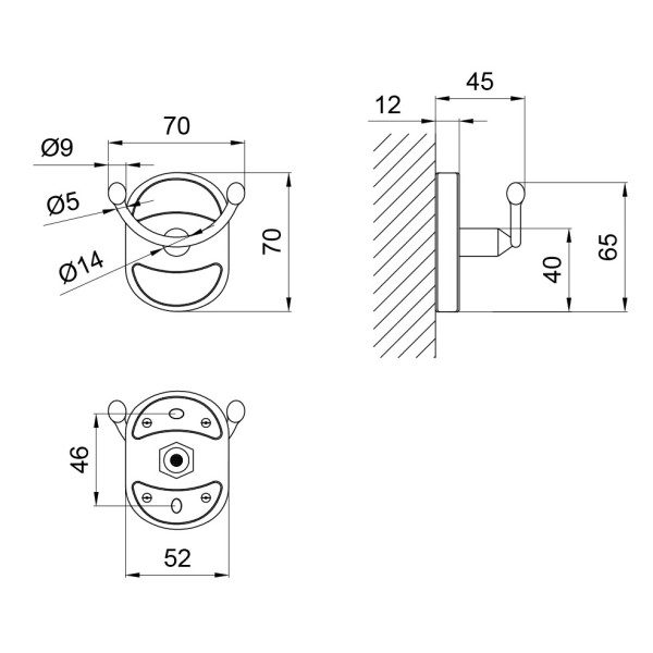 Крючок Lidz (CRM) 114.06.02
