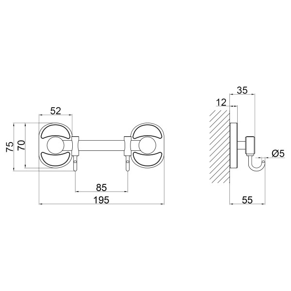 Крючок Lidz (CRM) 114.08.02