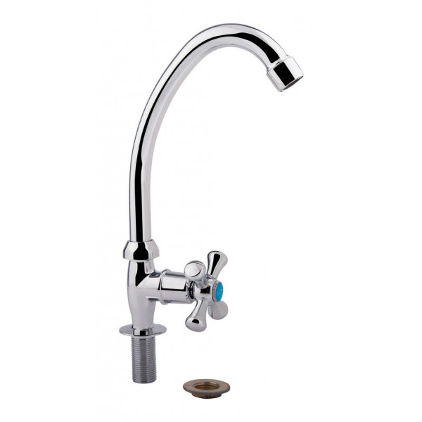 Кран на одну воду для кухні Lidz (CRM) 75 21 269F