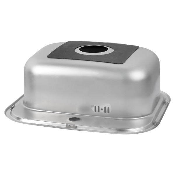 Кухонна мийка Lidz 4749 0,8 мм Satin (LIDZ4749SAT)