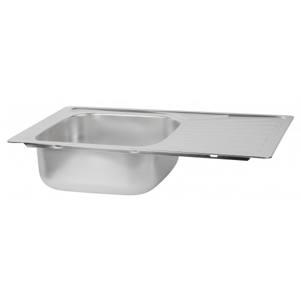 Кухонна мийка Lidz 7848 0,8 мм Satin (LIDZ7848SAT)