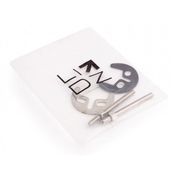 Крепление для смесителя Lidz (CRM) 56 00 020 00 с двумя шпильками