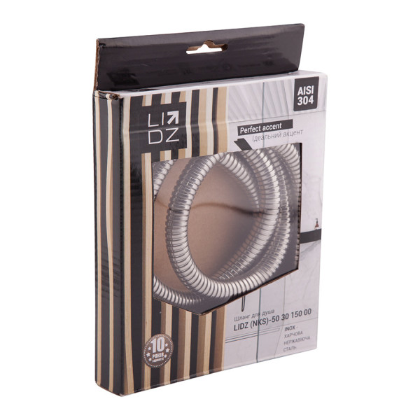 Шланг для душа Lidz (NKS) 50 30 150 00