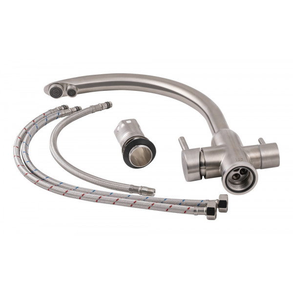 Змішувач для кухні Lidz (NKS) 12 32 020F-9 з підключенням до фільтра